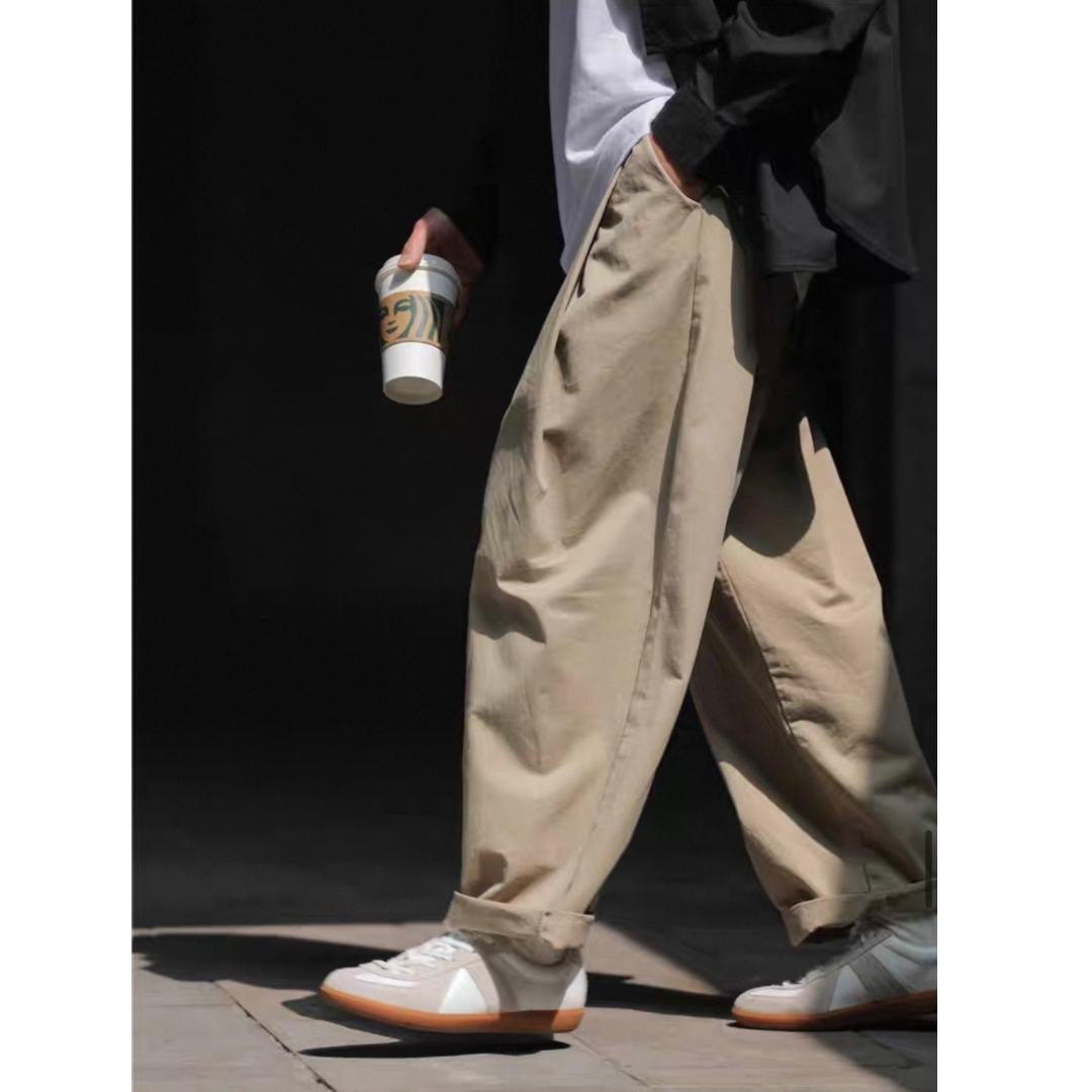 チノ　ワイドタック　パンツ　N1484