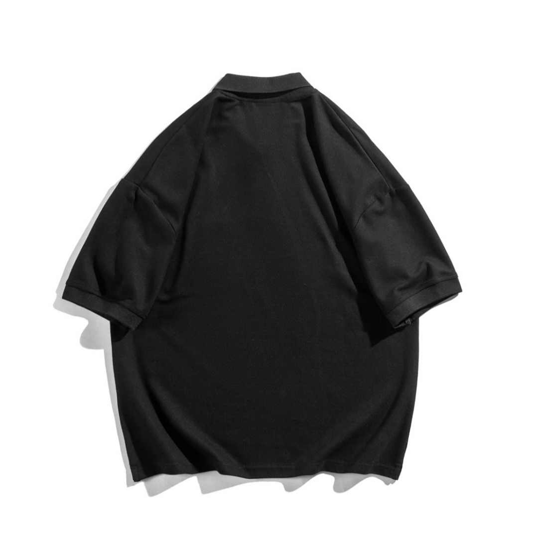 Cotton polyester wide polo shirt N400