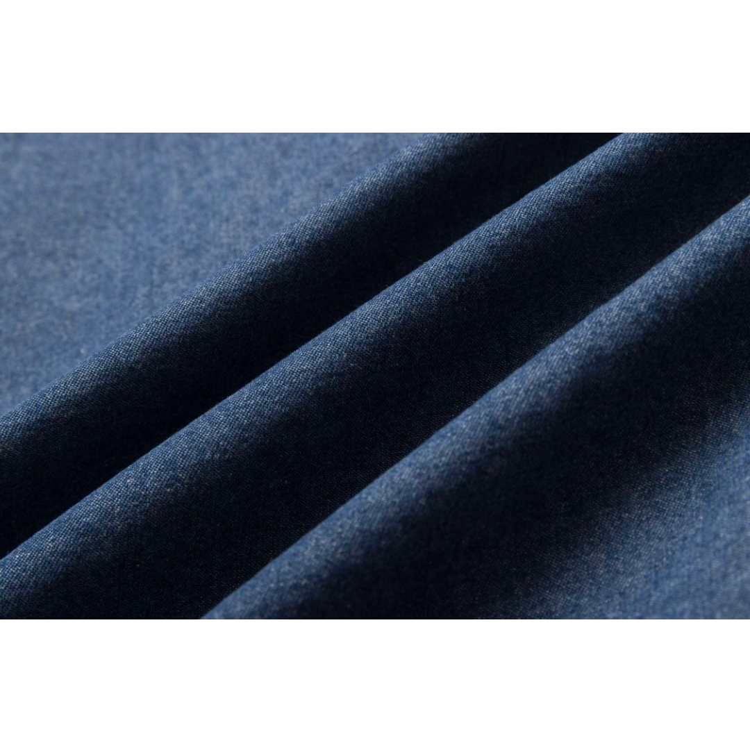 ウォッシュデニム　ワークシャツ　N989