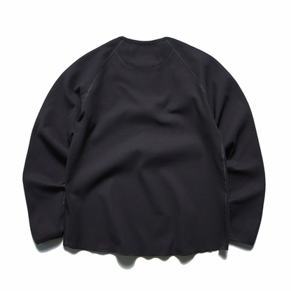 速乾ワッフル　長袖Ｔシャツ　N1232