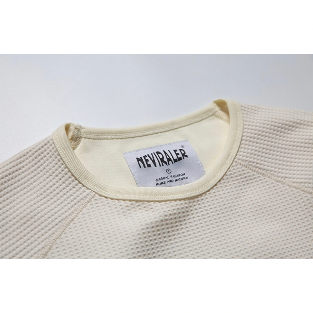 速乾ワッフル　長袖Ｔシャツ　N1232