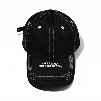 ブリム　ロゴプリント　キャップ　N1302