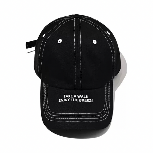 ブリム　ロゴプリント　キャップ　N1302