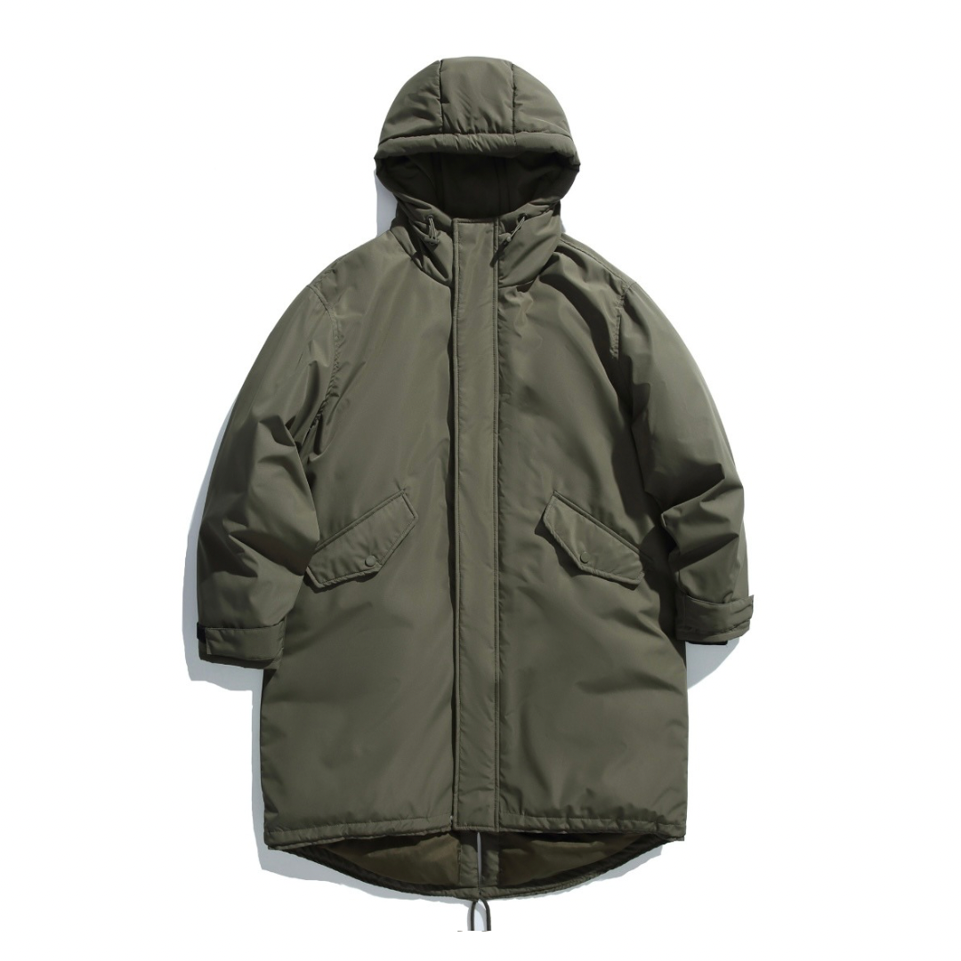 ホワイトダックダウン　モッズコート　N829