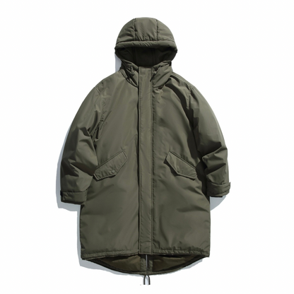 ホワイトダックダウン　モッズコート　N829