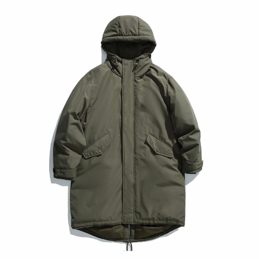 ホワイトダックダウン　モッズコート　N829