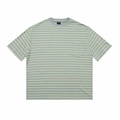 ニュアンストーン　ボーダーTシャツ　N1295