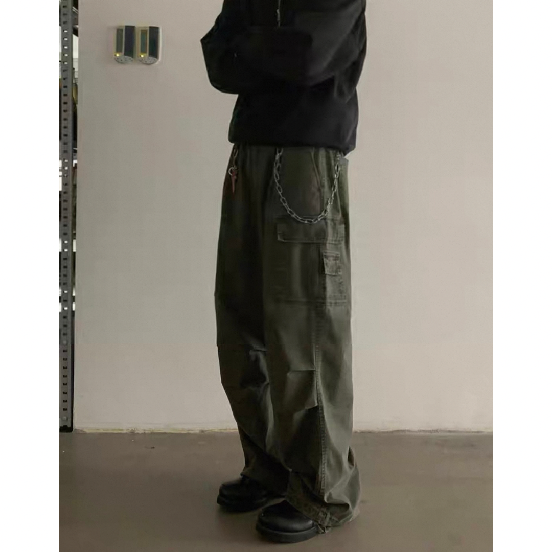 フェードコットン　カーゴパンツ　N1001
