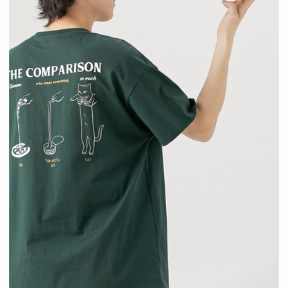 【THE COMPARISON】CAT　プリントTシャツ　N436