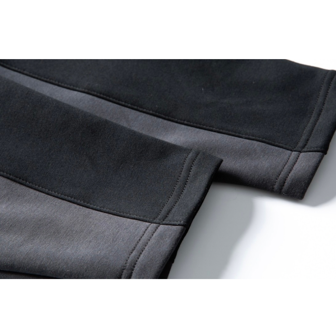 ストレッチ　ポリコットン　フードパーカー　N980