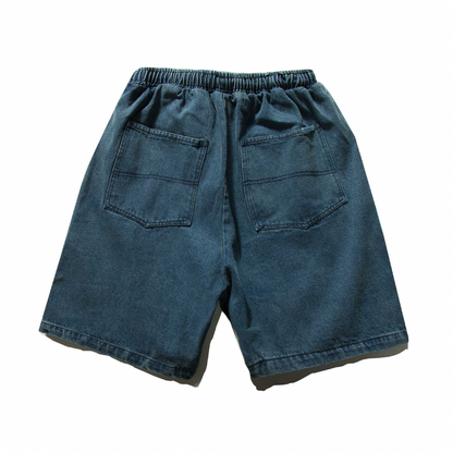 ダーティデニム　ショートパンツ　N350