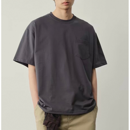 コットンポリ　ドロストヘム　　Tシャツ　N1573