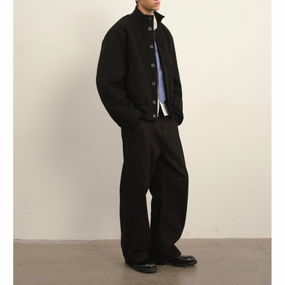 ライナーキルティング　スタンドカラー　ジャケット　N935