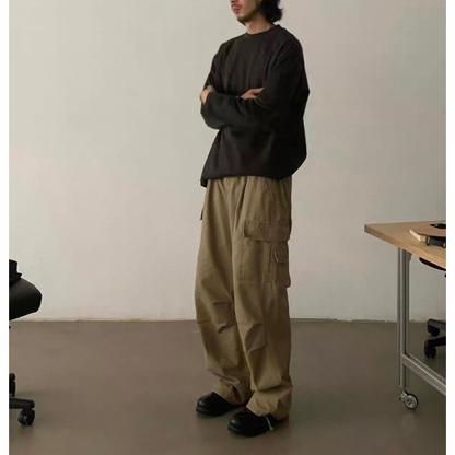 フェードコットン　カーゴパンツ　N1001