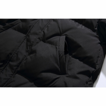 アンチコールド　パテッド　ロングコート　N999