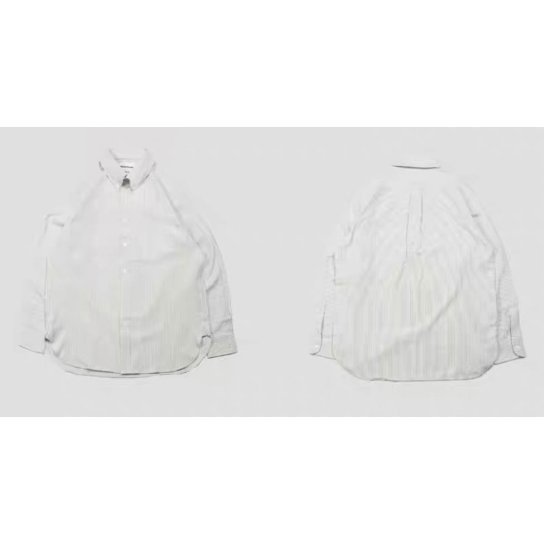 ロンドンストライプ　ワイド　シャツ　N290