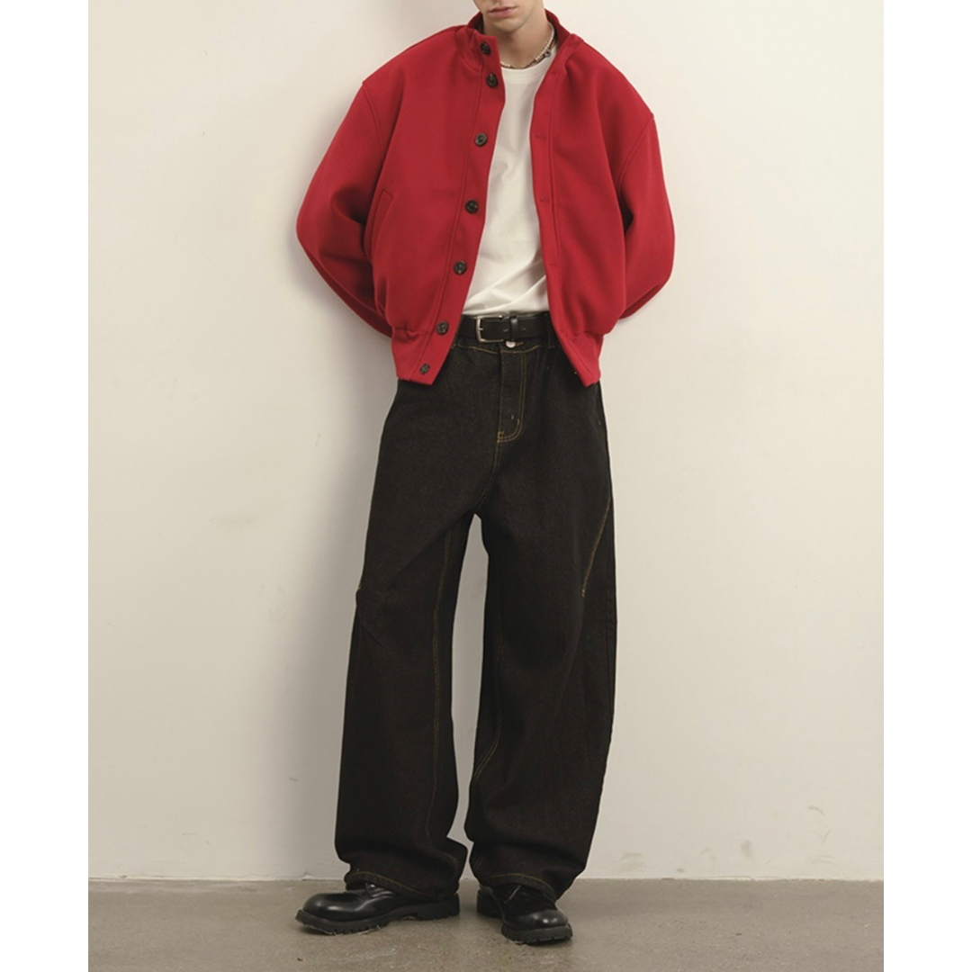 ライナーキルティング　スタンドカラー　ジャケット　N935