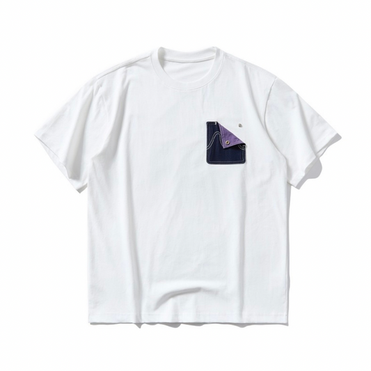スナップポケ　Tシャツ　N1463