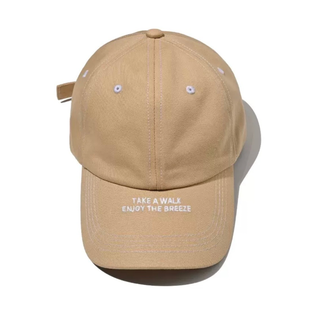 ブリム　ロゴプリント　キャップ　N1302