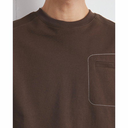 ラインポケット　コットンポリ　Tシャツ　　N1455