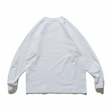 ベーシック　ワイド長袖Tシャツ　N1366