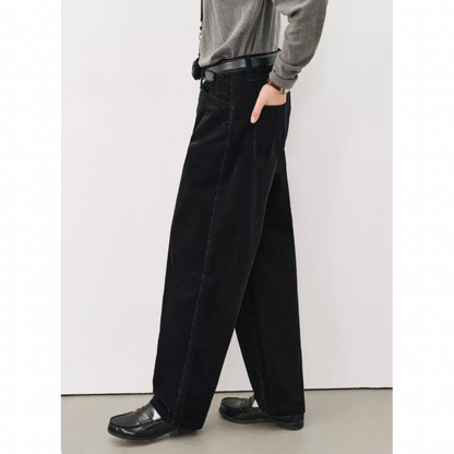 ナローコーデュロイ ストレートパンツ N783