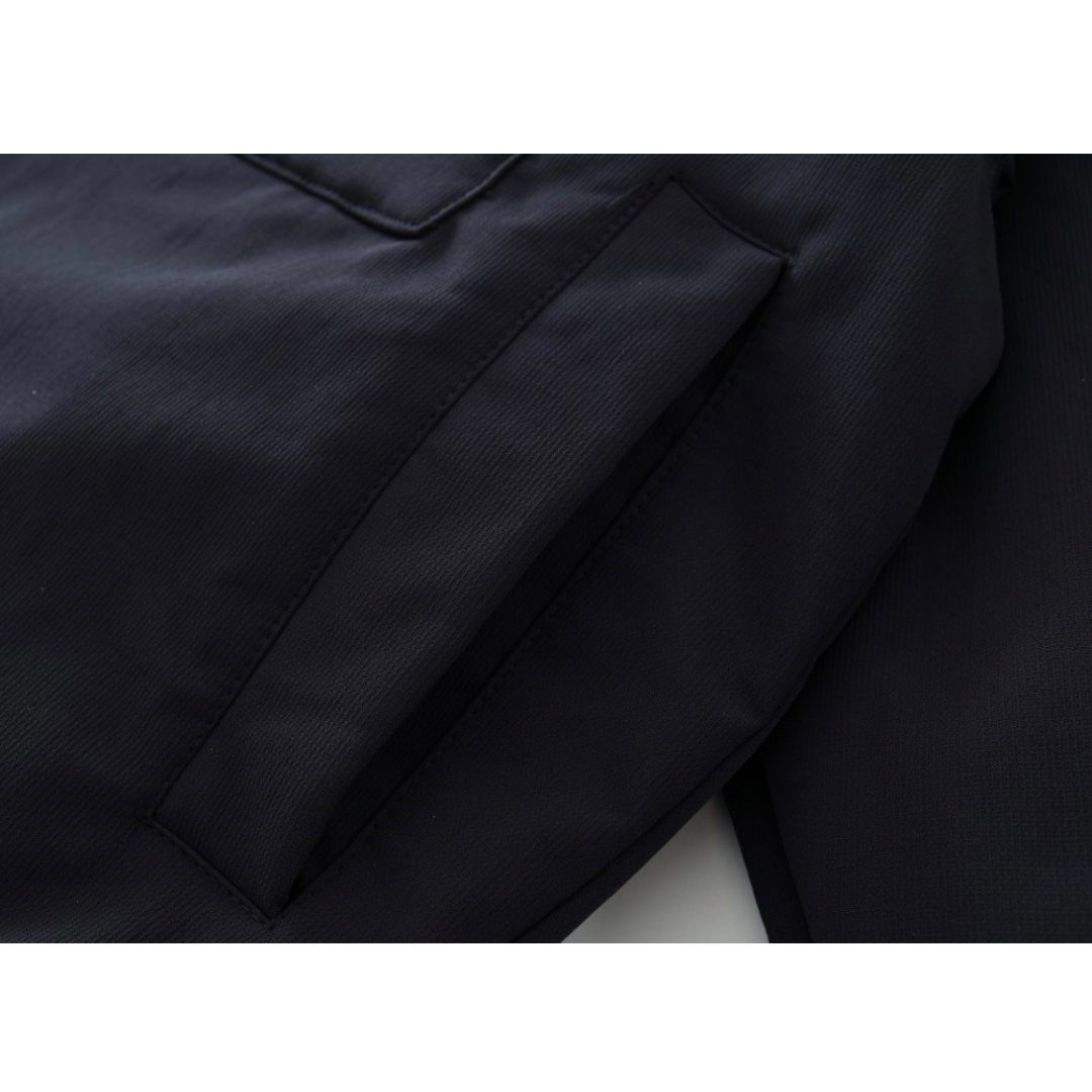 スナップボタン　スタンドカラージャケット　N889