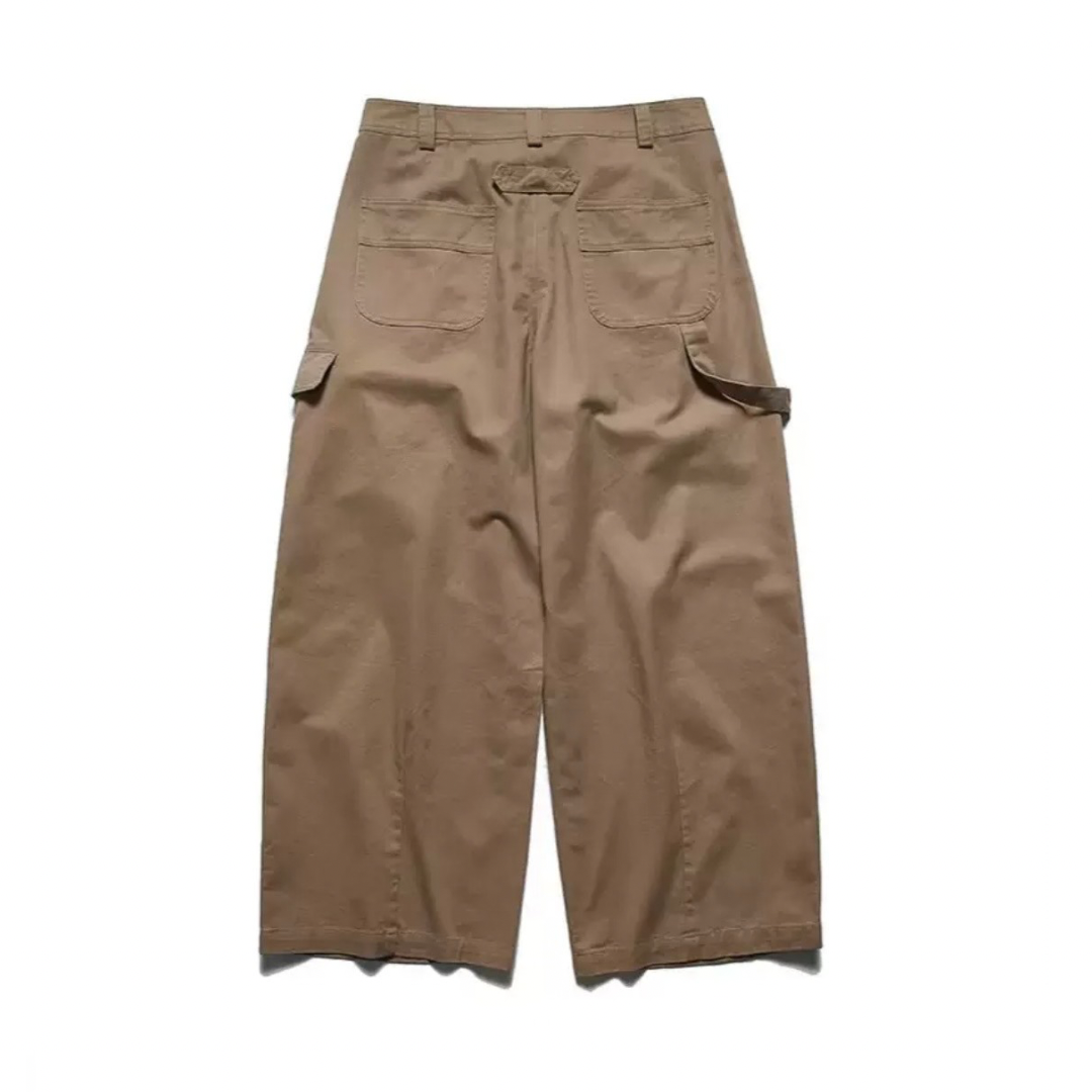 ノーブルツイル　ハンガーループ　ワイドパンツ　 N1289