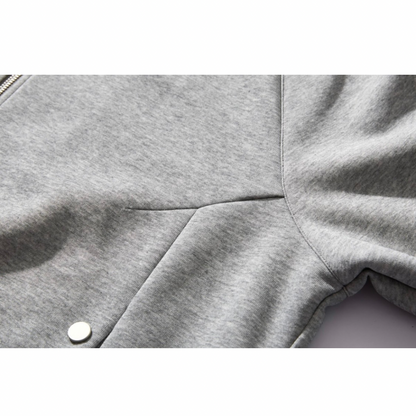 コットンポリエステル　スタンドカラージャケット　N1067