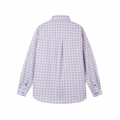 グラフチェック　ブロードシャツ　N1054
