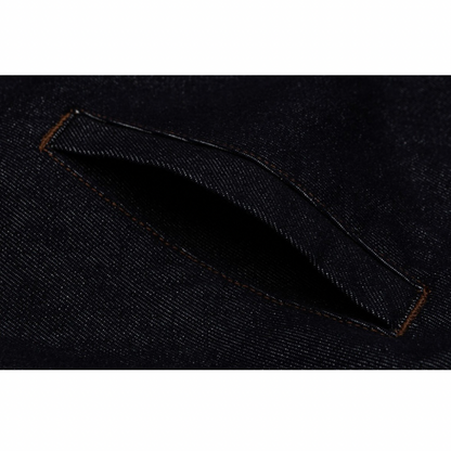 Denim zip-up jacket N1071