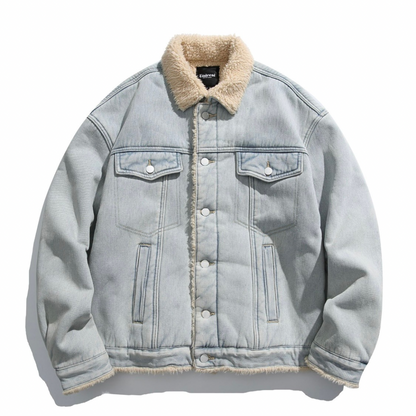 ボアライナー　ブルーデニムジャケット　N832