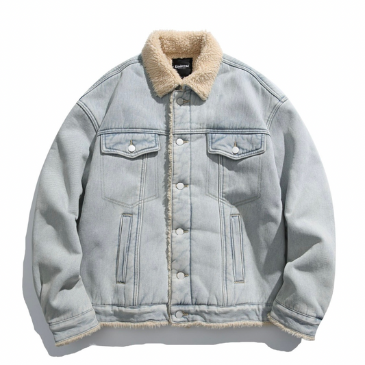 ボアライナー　ブルーデニムジャケット　N832