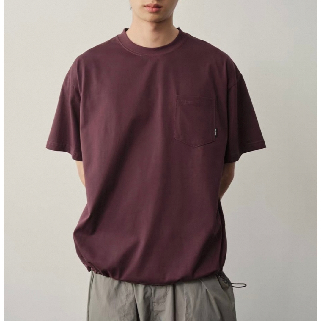 コットンポリ　ドロストヘム　　Tシャツ　N1573