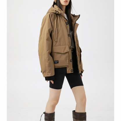 900FPダウン　ユーティリティ　フードジャケット　N952