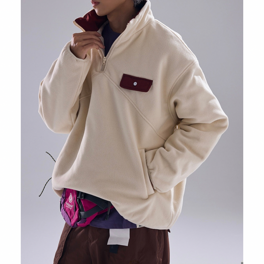 起毛PE　パテッド　スタンドカラージャケット　N946