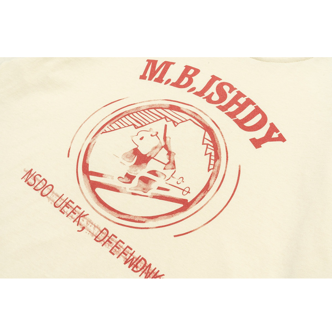 【M.H.ISHDY】プリントＴシャツ　N437