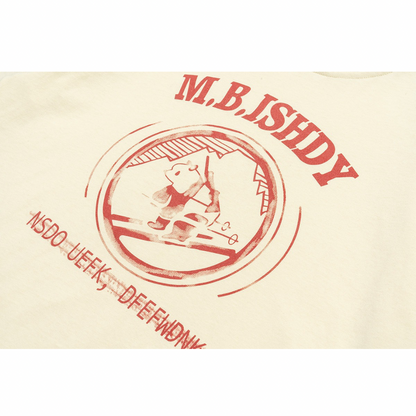 【M.H.ISHDY】プリントＴシャツ　N437