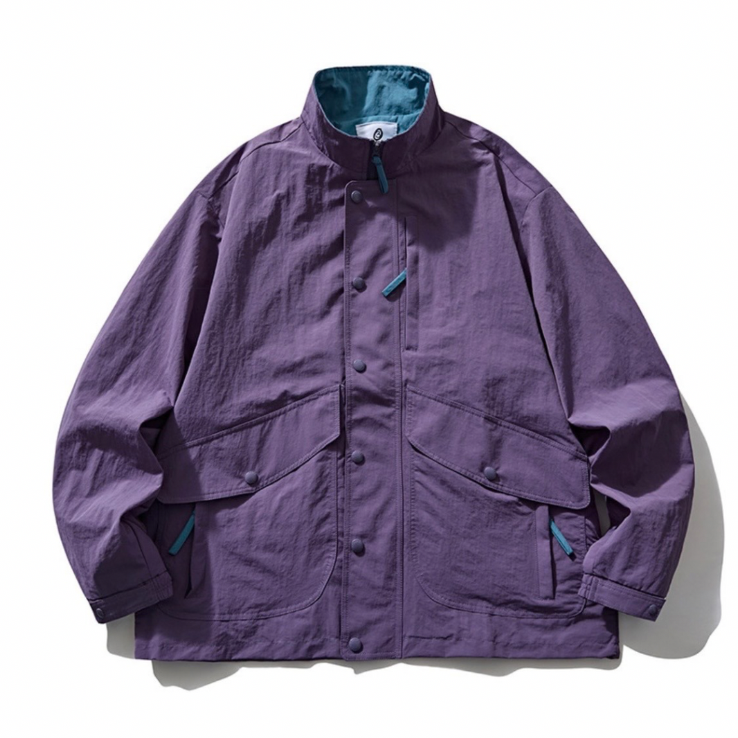 Washed Nylon Mountain Jacket N1282 ライラック