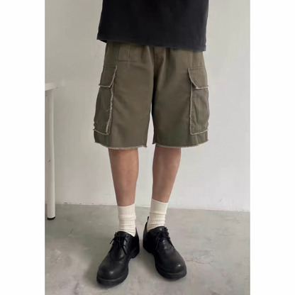 カットオフ　ミリタリーショートパンツ　N282