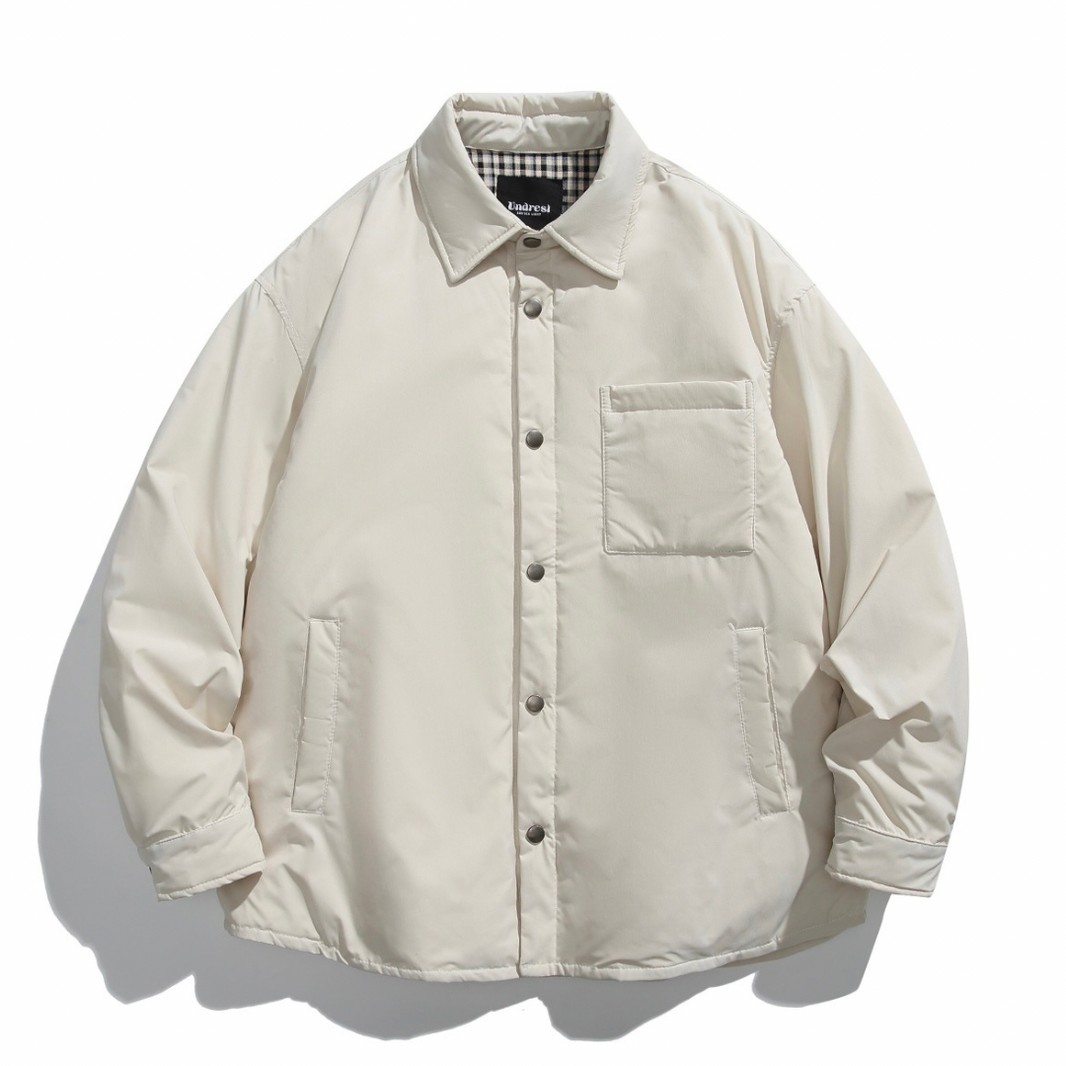Light Down PE Shirt Jacket N827 オフホワイト