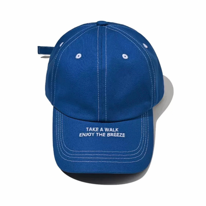 ブリム　ロゴプリント　キャップ　N1302