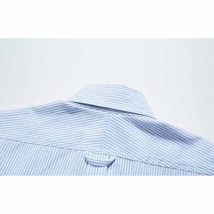 コットンポリ　ロンドンストライプ　シャツ　N1268