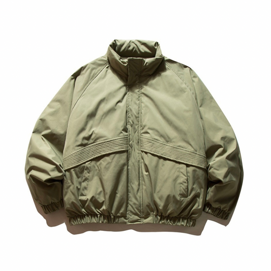 ホワイトダウン　ミリタリー　スタンドジャケット　N950