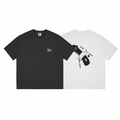 【NICE YEAH】高機能ソロナブレンド　プリントTシャツ　N279