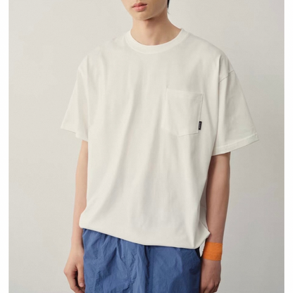 コットンポリ　ドロストヘム　　Tシャツ　N1573