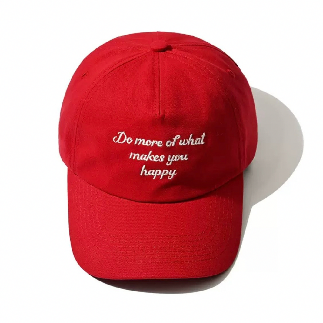 [Do more…] Message logo cap N1301 レッド