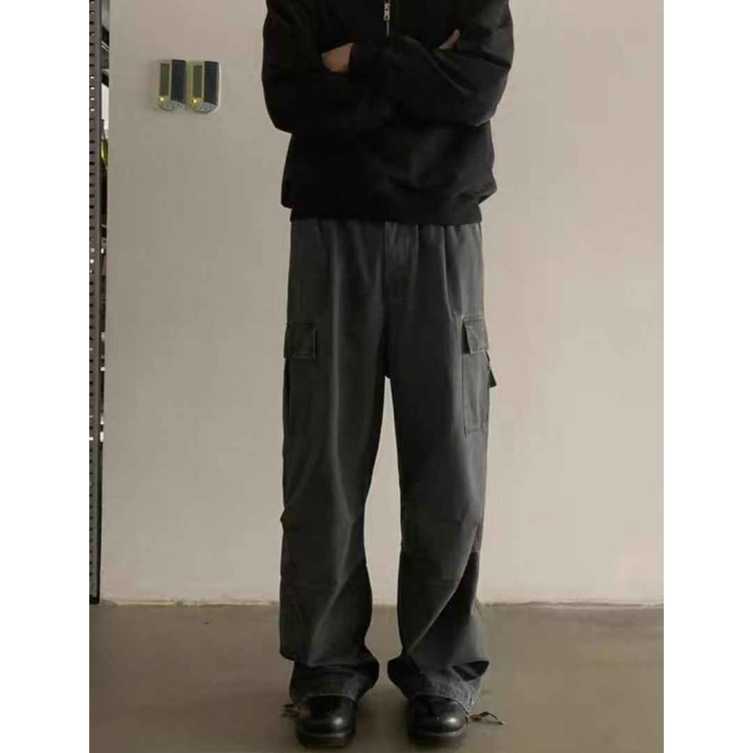 フェードコットン　カーゴパンツ　N1001