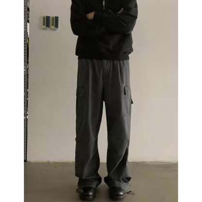 フェードコットン　カーゴパンツ　N1001