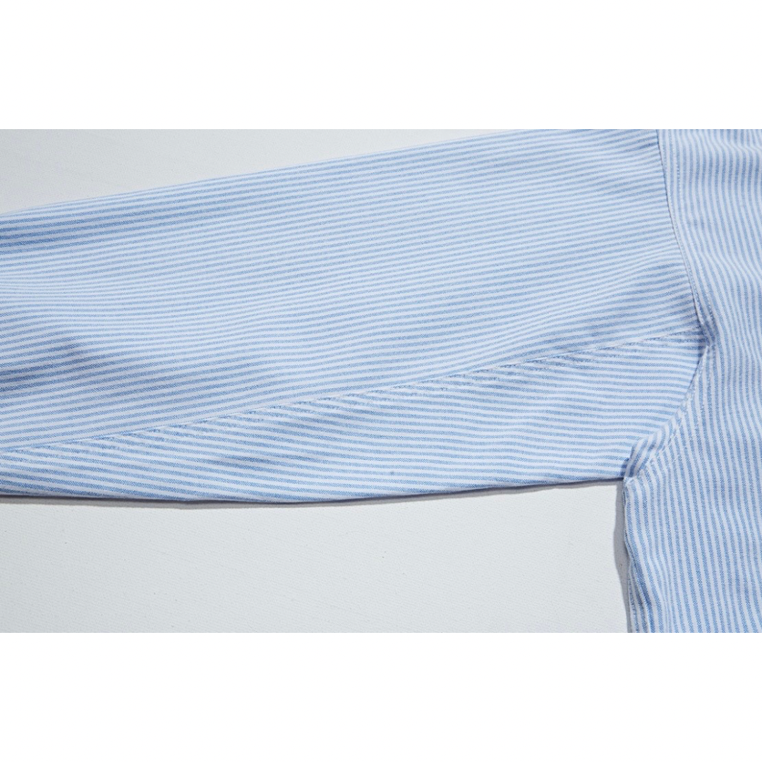 コットンポリ　ロンドンストライプ　シャツ　N1268